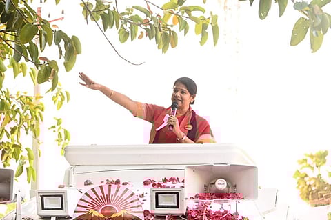 “நாம் நிதி கேட்பதை பிச்சை போல நினைக்கின்றனர்” - கனிமொழி கொந்தளிப்பு @ தூத்துக்குடி