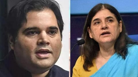 வருண் காந்திக்கு ‘சீட்’ மறுப்பு; வருத்தம் எதுவும் இல்லை: மேனகா காந்தி கருத்து