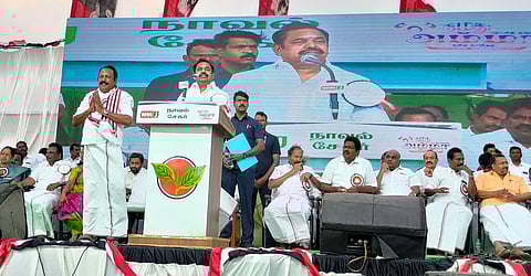 “திமுக ஆட்சியில் அதிகார மையங்களாக நால்வர்...” - எடப்பாடி பழனிசாமி @ நாமக்கல்