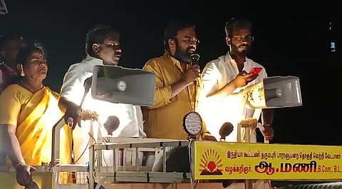 “நம் தேசத்துக்கு இனி மோடி வேண்டாம்” - இயக்குநர் கரு.பழனியப்பன் @ தருமபுரி