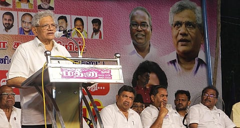 “தமிழக மக்கள் அளிக்கும் தீர்ப்பு நிச்சயமாக மாற்றத்தை உருவாக்கும்” - சீதாராம் யெச்சூரி @ மதுரை