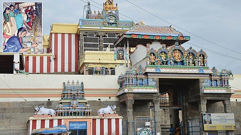 சுவாமிமலை சுவாமிநாதர் கோயிலில் தமிழ் ஆண்டு பெயர்களுடன் கூடிய படிகளுக்கு பூஜை