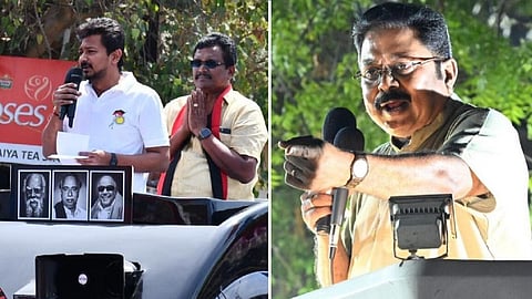 குரு Vs சிஷ்யன் - கடுமையான பிரச்சாரத்தால் கவனம் ஈர்க்கும் தேனி வேட்பாளர்கள்!