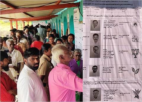 நீலகிரியில் வேட்பாளர் பட்டியல் மலையாளத்திலும் அச்சடிப்பு: மந்தமாக தொடங்கிய வாக்குப்பதிவு