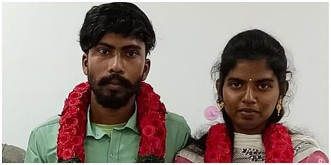 பள்ளிக்கரணையில் ஆணவக் கொலை செய்யப்பட்ட இளைஞரின் மனைவி தற்கொலை