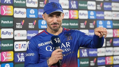 “பரிசளிப்பு நிகழ்வில் பேசுவதையே மறந்துவிட்டேன்” - வெற்றிக்கு பின் ஆர்சிபி கேப்டன் நகைச்சுவை!