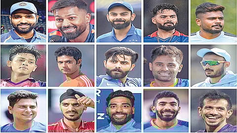 இந்திய அணி வீரர்கள்