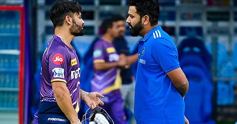 ரிங்கு சிங்கிடம் பேசிய கேப்டன் ரோஹித் சர்மா! - ஆறுதல் சொன்னாரா?