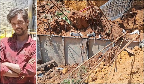 கட்டுமான தொழிலாளி உயிரிழப்பு