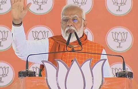 ‘வாக்கு ஜிகாத்’ vs ‘ராம ராஜ்ஜியம்’ - மக்கள்தான் தேர்வு செய்ய வேண்டும்: பிரதமர் மோடி