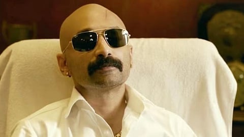 புஷ்பா பட கதாபாத்திர தோற்றத்தில் ஃபஹத் ஃபாசில்