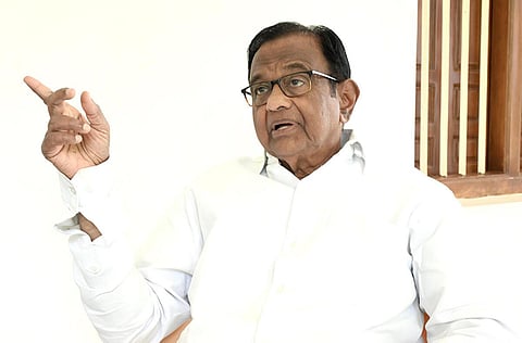 ப.சிதம்பரம் | கோப்புப்படம்