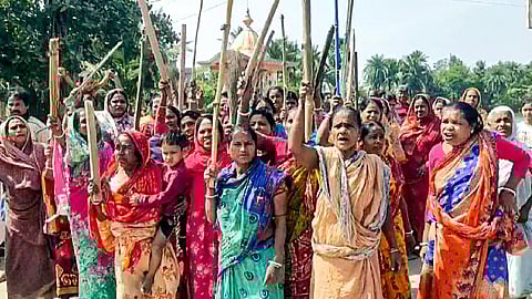 சந்தேஷ்காலி போராட்டம் | கோப்புப் படம்.