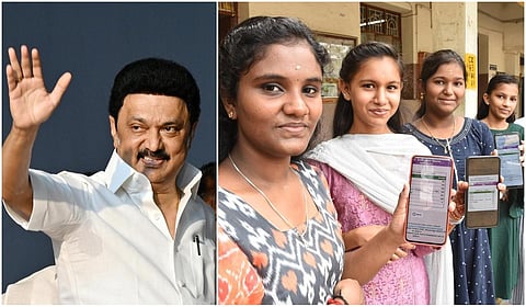 முதல்வர் வாழ்த்து  | படம்: ஜெ.மனோகரன்