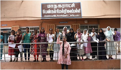 10-ம் வகுப்பு முடிவுகள் | படம்: ஜெ.மனோகரன்