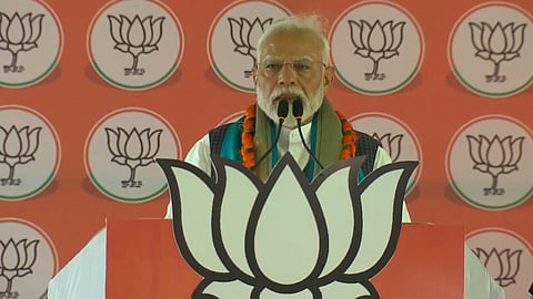 “இந்துக்களை இரண்டாம் தர குடிமக்களாக மாற்ற காங்கிரஸ் விரும்புகிறது” - மோடி குற்றச்சாட்டு