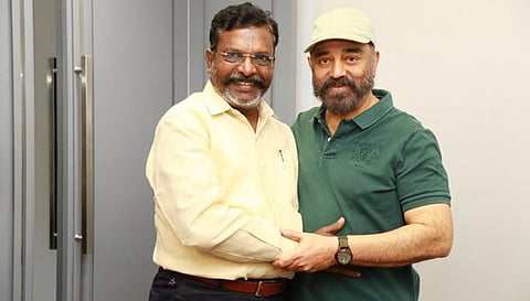 கமல்ஹாசனுடன் திருமாவளவன் சந்திப்பு