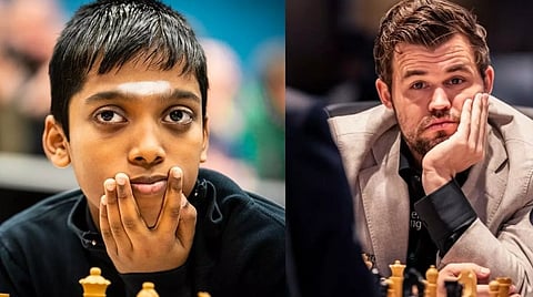 கிராண்ட் செஸ் டூர் தொடர் - நம்பர் 1 வீரர் மாக்னஸ் கார்ல்சனை வீழ்த்தினார் பிரக்ஞானந்தா