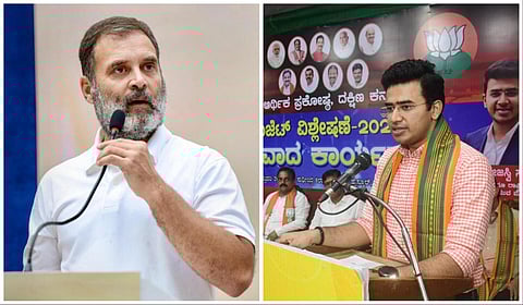 ‘பாஜக சார்பில் அபினவ் பிரகாஷ் விவாதத்தில் பங்கேற்பார்’ - ராகுல் காந்திக்கு தேஜஸ்வி சூர்யா கடிதம்