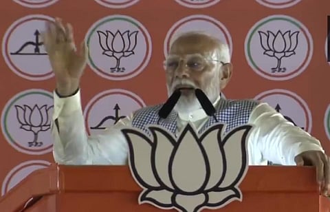 “பட்ஜெட்டில் 15%-ஐ சிறுபான்மையினருக்கு ஒதுக்க காங்கிரஸ் விரும்புகிறது” - பிரதமர் மோடி