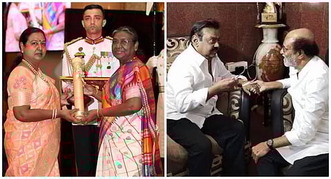 “விஜயகாந்த் போன்ற ஒருவரை பார்க்கவே முடியாது” - பத்மபூஷன் விருது வழங்கப்பட்டதற்கு ரஜினி வாழ்த்து! 