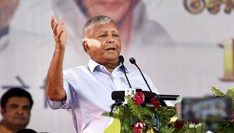 லாலு | கோப்புப் படம்