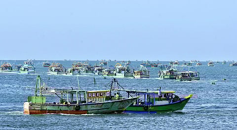 கனமழை எச்சரிக்கை: நெல்லை மீனவர்கள் நான்காவது நாளாக கடலுக்கு செல்லவில்லை