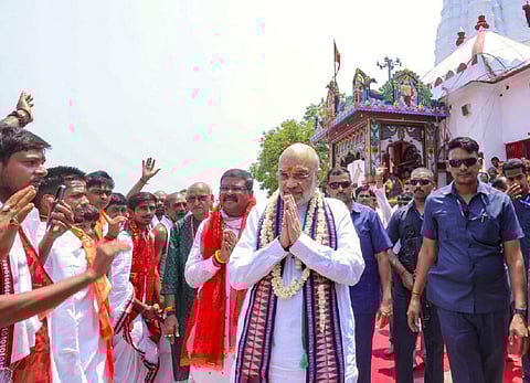 ‘‘ஒடிசாவை தமிழகத்தைச் சேர்ந்தவர் ஆட்சி செய்வதா?’’ - அமித் ஷா கேள்வி