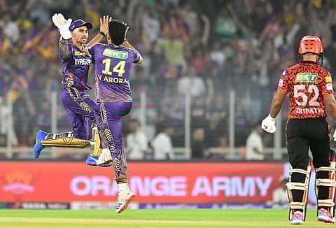 4 டக் அவுட்... சுருண்டது ஹைதராபாத் - கொல்கத்தாவுக்கு 160 ரன்கள் இலக்கு @ ஐபிஎல்