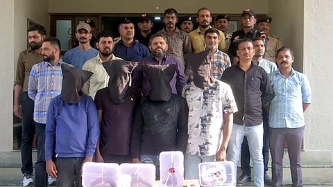 அகமதாபாத்தில் கைது செய்யப்பட்ட 4 ஐஎஸ்ஐஎஸ் தீவிரவாதிகள்