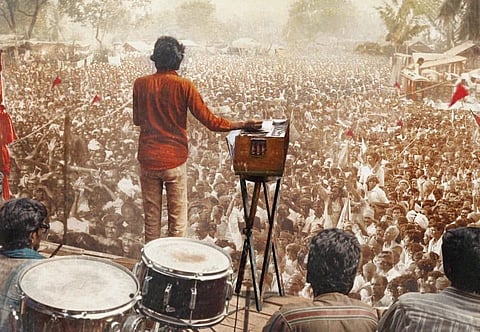 கவனம் ஈர்க்கும் இளையராஜா பயோபிக் படத்தின் புதிய போஸ்டர்