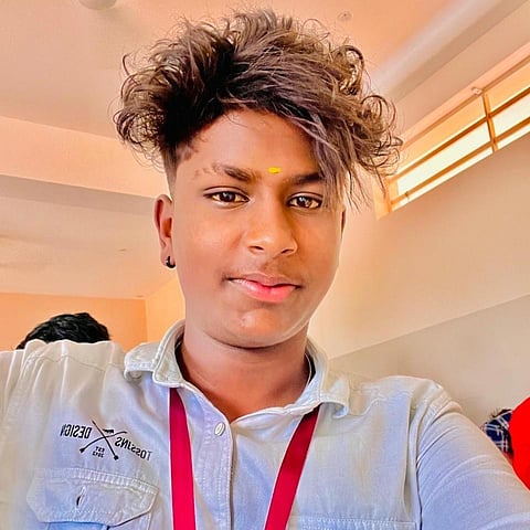 வால்பாறையில் காட்டு யானை தாக்கியதில் உயிரிழந்த கல்லூரி மாணவன் முகேஷ்.