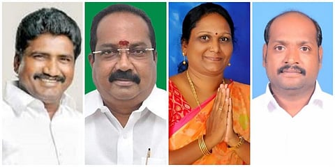 ஜி.செல்வம், ராஜேசகர்,ஜோதி, சந்தோஷ்குமார்