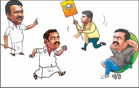 தமிழகத்தில் கட்சிகளின் வாக்கு வங்கியில் ஏற்றமும் சறுக்கலும் - ஒரு பார்வை