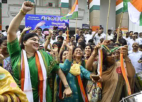 தேசிய அளவில் காங்கிரஸ் வாக்கு வங்கி உயர்வு; பாஜகவுக்கு சற்றே சரிவு!