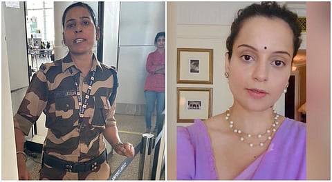 கங்கனாவை தாக்கியது ஏன்? - விவசாயிகள் போராட்டத்தை முன்வைத்து சிஐஎஸ்எஃப் பெண் காவலர் விளக்கம்