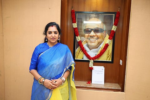 ‘நாட்டை வழிநடத்தும் 40-க்கு 40’ - திமுக கூட்டணி வெற்றி; தமிழச்சி தங்கபாண்டியன் விளக்கம்