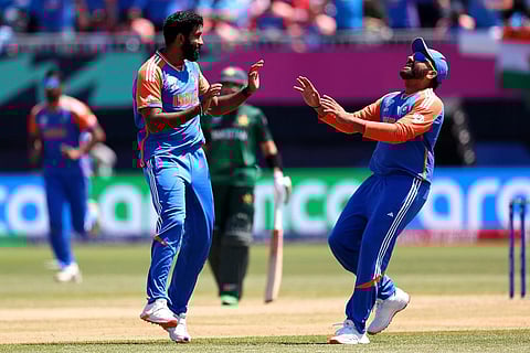 பாகிஸ்தானை வீழ்த்திய இந்தியா: பும்ரா‌ அபாரம் | T20 WC