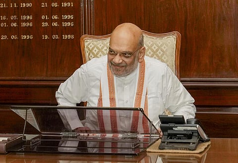 மத்திய உள்துறை அமைச்சராக அமித் ஷா மீண்டும் பொறுப்பேற்பு