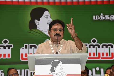 “மக்களவை தேர்தலில் திமுகவின் பி டீமாக செயல்பட்டார் எடப்பாடி பழனிசாமி” - டிடிவி தினகரன் குற்றச்சாட்டு