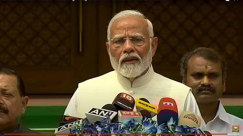 “நாடாளுமன்ற கூட்டத்தொடர் சாமானிய மக்களின் எதிர்பார்ப்புகளை நிறைவேற்றும்” - பிரதமர் மோடி