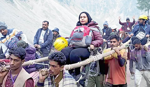 அமர்நாத் குகை கோயிலில் முதல் நாளில் 14,000 பக்தர்கள் பனிலிங்க தரிசனம்