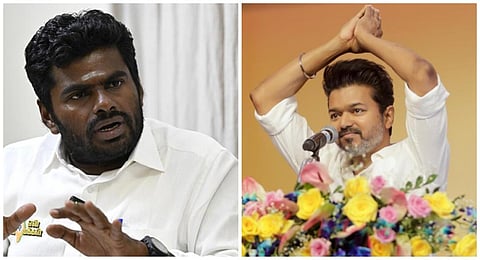 “நீட் குறித்து விஜய் பேசியது சரியில்லாத கருத்து” - அண்ணாமலை விமர்சனம்