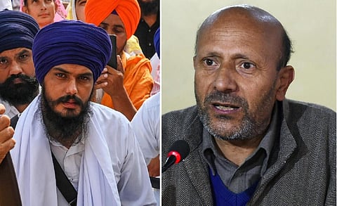 பரோலில் வந்த அம்ரித் பால் சிங், பொறியாளர் ரஷீத் மக்களவை எம்.பி.க்களாக பதவியேற்பு