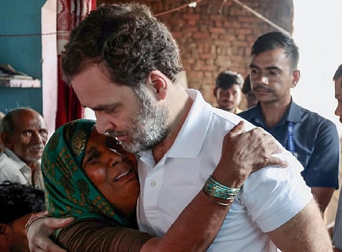 ‘ஹாத்ரஸ் சம்பவத்தில் பாரபட்சமற்ற விசாரணை வேண்டும்’ - யோகி ஆதித்யநாத்துக்கு ராகுல் காந்தி கடிதம்