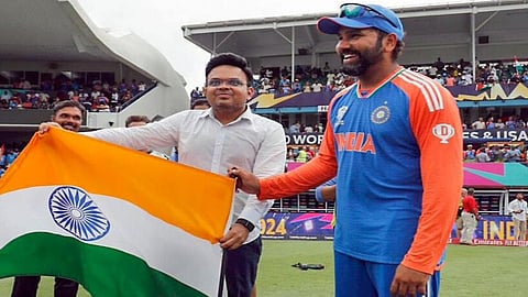 ஜெய் ஷா மற்றும் ரோகித் சர்மா