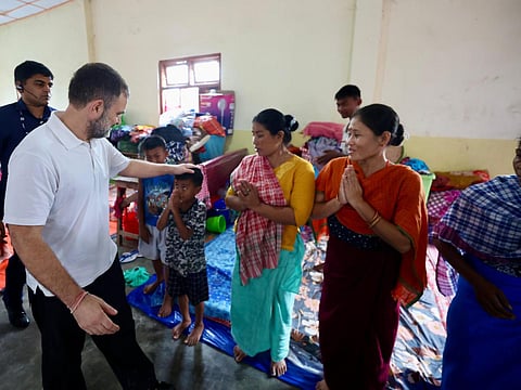 அசாம் வெள்ள பாதிப்பு | விரைந்து இழப்பீடு வழங்க ராகுல் காந்தி வலியுறுத்தல்