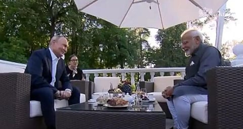 “என் வாழ்வின் ஒரே இலக்கு என் தேசமும், என் மக்களும்தான்” - பிரதமர் மோடி பேச்சு @ ரஷ்யா