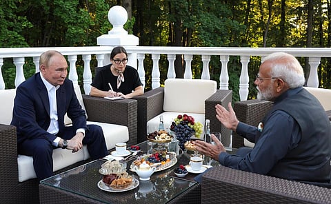 “போர்க்களத்தில் அமைதிக்கான தீர்வு எதுவும் கிட்டாது!” - புதினிடம் பிரதமர் மோடி பகிர்வு