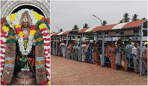 பக்தர்கள் தரிசனம்